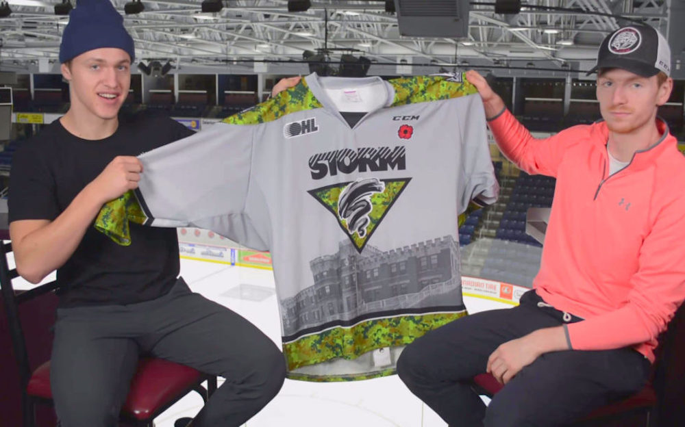 Storm jersey to honour Guelph Armoury 